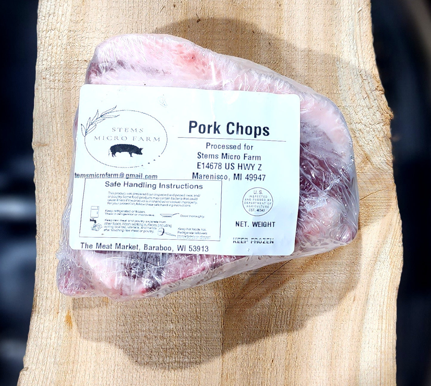 Pork Chops: Bone-In